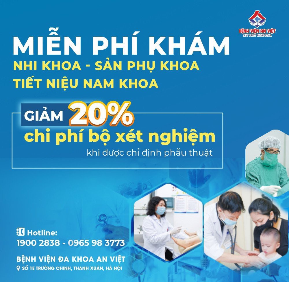 Bệnh viện An Việt thăm khám miễn phí, giảm chi phí điều trị