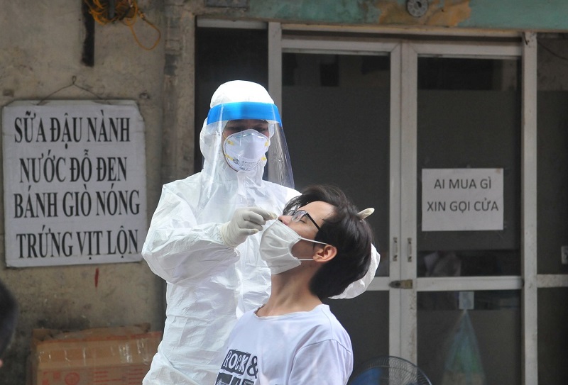 Ba người tại Công ty SEI dương tính sau '7' lần xét nghiệm, Hà Nội thêm 21 ca mắc mới-dulichgiaitri.vn Ba người tại Công ty SEI dương tính sau '7' lần xét nghiệm, Hà Nội thêm 21 ca mắc mới-dulichgiaitri.vn