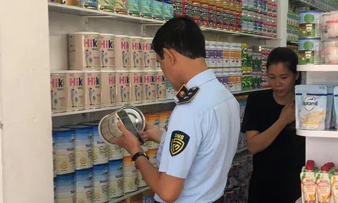 Lạng Sơn: Xử lý Hộ kinh doanh sữa bột trẻ em nhập lậu