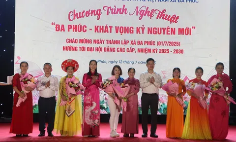 Chương trình nghệ thuật Khát vọng kỷ nguyên mới mừng thành lập xã Đa Phúc