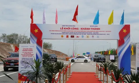 Quảng Bình: Thông xe kỹ thuật dự án cao tốc Bắc – Nam, đoạn Bùng – Vạn Ninh