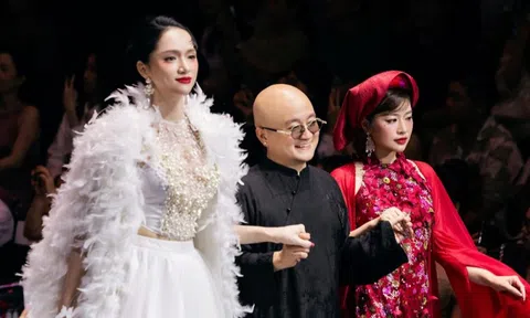 Sao mai Nguyễn Thu Hằng tái xuất ấn tượng, đẹp mị hoặc trong show thời trang của Cao Minh Tiến