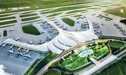 Sân bay Long Thành đang chậm tiến độ