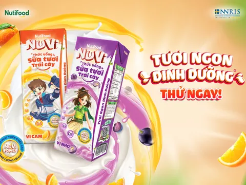 Sản phẩm sữa tươi trái cây của Nutifood bị phản ánh vi phạm