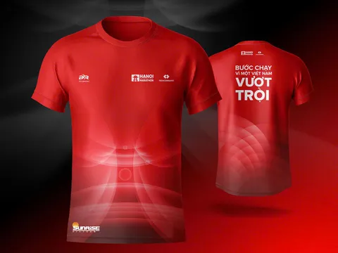 Bộ vật phẩm Giải Marathon Quốc tế Hà Nội Techcombank Mùa thứ 4 góp phần tôn vinh bản sắc văn hóa của Thủ đô