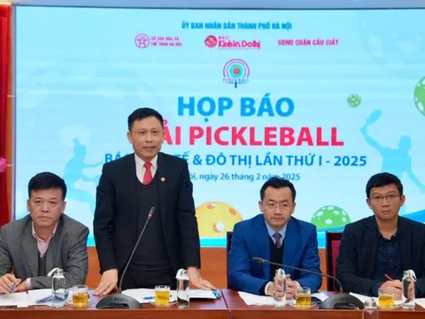 Giải Pickleball Báo Kinh tế và Đô thị lần I - 2025: Sân chơi mới cho người yêu thể thao