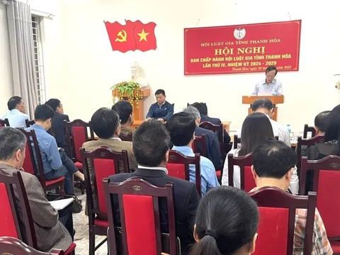 Ông Trần Thế Kính được bầu là Chủ tịch Hội Luật gia tỉnh Thanh Hóa