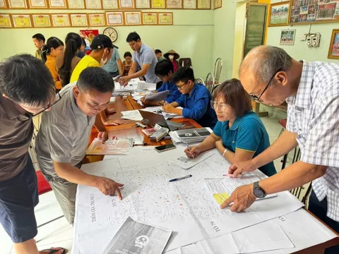 Xã Quang Minh quyết liệt triển khai chiến dịch “Làm giàu, làm sạch” cơ sở dữ liệu quốc gia về đất đai